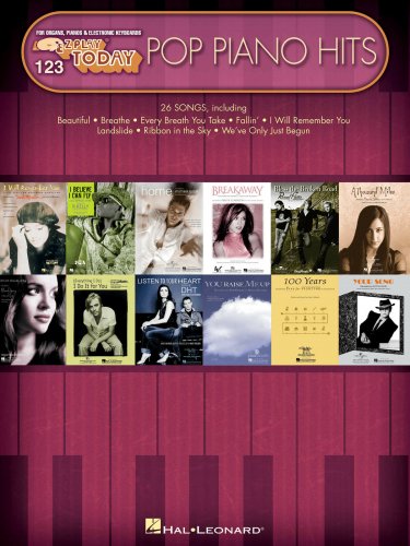 Pop Piano Hits E-Z Play Today Volume 123