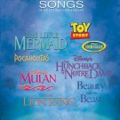 Disney Contemporary Songs Low Voice Book