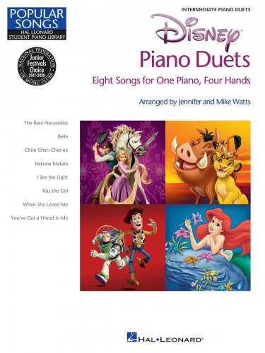 Disney Piano Duets Hal Leonard Student Piano Library