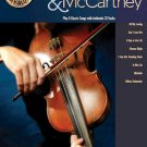 Lennon & McCartney Violin Play-Along Volume 19 with CD