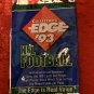Collectors Edge 93 Football Cards
