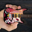Arizona Cardinals 10 Collectible Mini Guitar