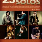 25 Great Sax Solos