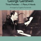 George Gershwin – Three Preludes Intermediate Piano Duets