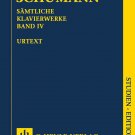 Complete Piano Works – Volume 4 Study Score