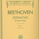 Schirmer Library of Classics Vol. 1 Sonatas – Book 1