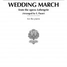 Wedding March (Wagner) - Piano Solo