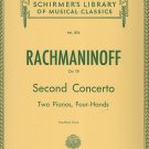 Schirmer Library of Classics Volume 1576 Rachmaninoff Concerto No. 2 in C Minor