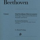 Beethoven: Five Famous Piano Sonatas