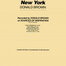 New York by Donald Brown Jazz Recording Session Series