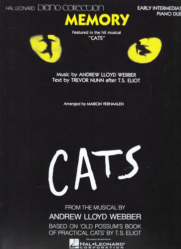 Memory (From Cats) Early Intermediate Piano Duet Sheet Music