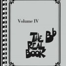 The Real Book – Volume IV Bb Edition