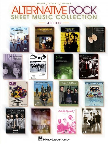 Alternative Rock Sheet Music Collection Piano/Vocal/Guitar Songbook