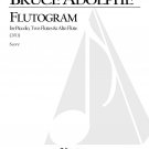 Flutogram Piccolo, Two Flutes and Alto Flute Print On Demand
