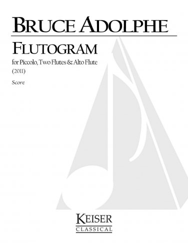Flutogram Piccolo, Two Flutes and Alto Flute Print On Demand