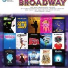 Contemporary Broadway Instrumental Play-Along for Trumpet