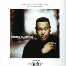 Luther Vandross Dance with My Father Sheet Music