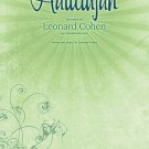 Hallelujah by Leonard Cohen Piano Solo Sheet Music