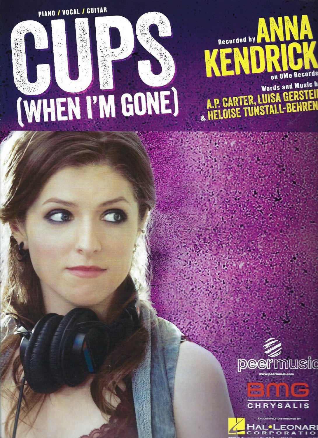 Cups Anna Kendrick Sheet Music