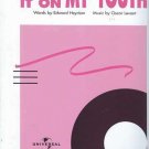 Blame It on My Youth Sheet Music