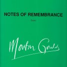 Morton Gould Notes of Remembrance Full Score Sheet Music