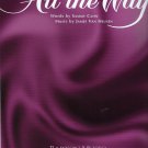 Frank Sinatra All the Way Sheet Music