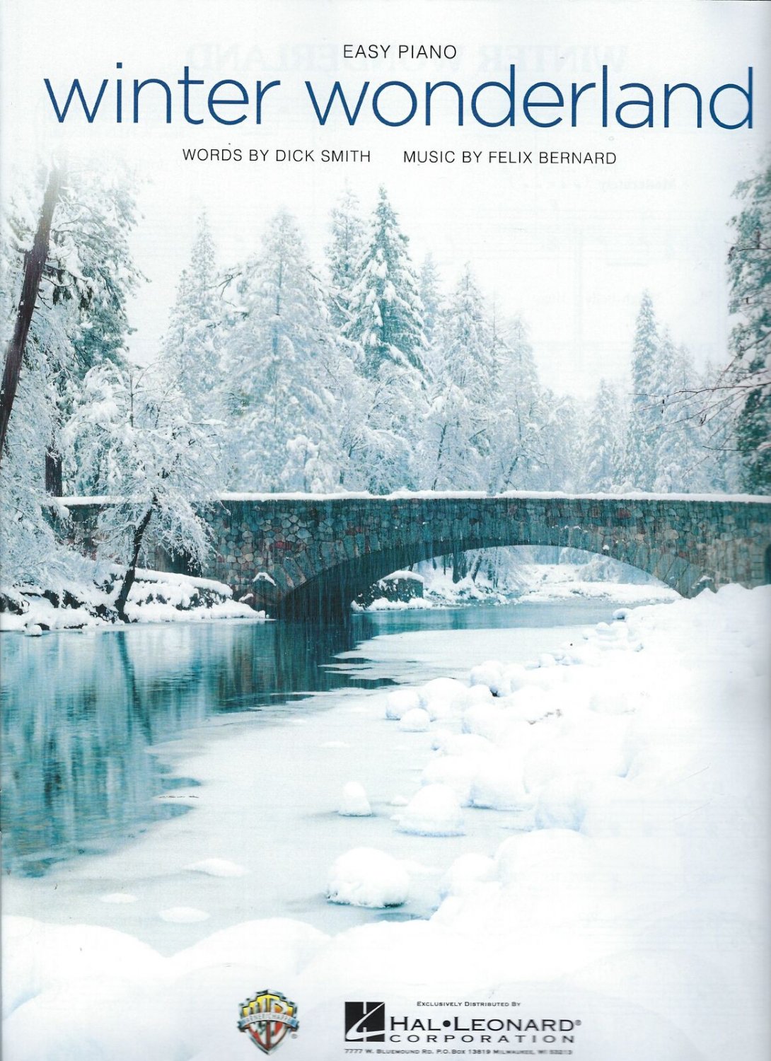 Winter Wonderland Easy Piano Sheet Music