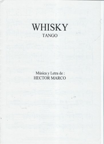 Hector Marco Whisky Tango Piano Sheet Music