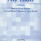 Georges Boulanger Jimmy Kennedy My Prayer Sheet Music