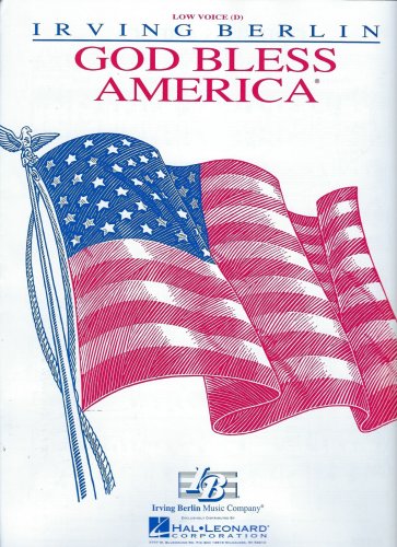 Irving Berlin God Bless America Low Voice (D) Sheet Music