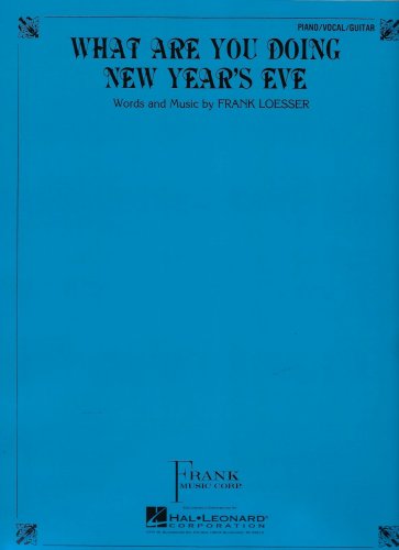 Frank Loesser What Are You Doing New Year's Eve? Sheet Music
