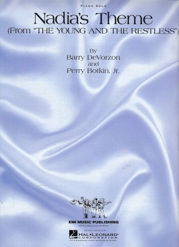 Nadia's Theme Young And The Restless Piano Solo Sheet Music