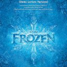 Let It Go (from “Frozen”) Demi Lovato Easy Piano Sheet Music
