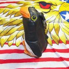 LEATHER PENGUINE COIN PURSE N KEY RING