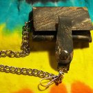 CAMO Biker/Trucker TRI FOLD Wallet with Chain and key holder  with PLAIN  SNAPS
