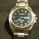 DETAILS WATCH WATER RESISTANT TO 100 FT QUARTZ
