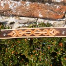 Tri-colour Bracelet or Wriststrap with Celtic Knot pattern#1