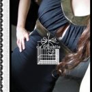 New Sexy Black Open Bust & Waist Clubwear Mini Dress