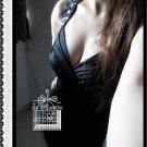 New Sexy Cocktail Party Black Blink Blink Mini Dress