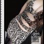 New Sexy Leopard Print Open Waist Clubwear Mini Dress M