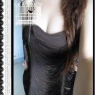 New Sexy Brown Tassel Clubwear Evening Mini Dress