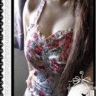 New Sexy Vintage Style Floral Mid-Calf Sundress