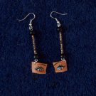 original handmade Barbie doll eyes beaded earring pair