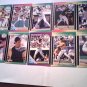 10 Card Lot MLB 1989 DonRuss BaseBall Trading Cards Mark McGwire, Rick Honeycutt...