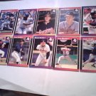 Ozzie Virgil, Bruce Sutter 10 Card Lot MLB 1989 DonRuss BaseBall Trading Cards