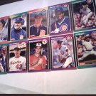 10 Card Lot MLB 1989 DonRuss BaseBall Trading Cards Greg Maddux,Manny Trillo...