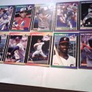 Andres Galarraga,Ivan Calderon,Lance Johnson... 10 Card Lot MLB 1989 DonRuss BaseBall Trading Cards