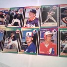 Larry Andersen,Bill Doran...10 Card Lot Major League Baseball 1989 DonRuss Trading Cards