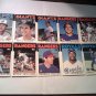 Darrell Portner,Bo Jackson,Will Clark...10 Card Lot MLB Topps 1986 BaseBall Cards