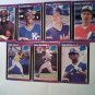 Gregg Jefferies,Gary Sheffield,Sandy Alomar 1989 Baseball Rated Rookies 7 Card Lot
